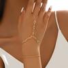 Moda Europeia e Americana Pulseira Simples Anel Cristal Luxo Luvas Pulseira Cruzamento Venda Quente Joias