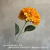 Cabeça única 90 peças de hortênsia de cinco pontas flor artificial arranjo de flores para fila de casamento guia de caminho arranjo de flores mar de flores ao ar livre decoração flor artificial
