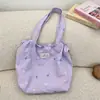 56221 2026 Novo Estilo Fresco Design de Nicho Laço Moda Casual Bolsa de Axila Bolsa Tote Bolsa de Ombro