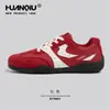 Zapatillas de Entrenamiento Deportivas Casuales Vintage Rojas Globales para Hombre 2026 Primavera Nuevas Zapatillas de Carreras de Moda Clásica