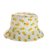 Chapéu de Pescador Estampado Infantil para Comércio Exterior Primavera e Outono Quatro Estações Fino Desenho Animado Chapéu de Sol Bucket para Meninos e Meninas