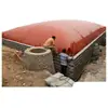 Tanque de Piscina de Biogás Suave de Lodo Rojo Granja de Crianza de Cerdos Piscina de Fermentación de Biogás Bolsa de Almacenamiento de Gas Equipo Completo de Biogás para Hogares Rurales