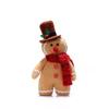 Decoraciones Navideñas Nuevas Transfronterizas Muñeco de Jengibre Juguete de Peluche Adorno Estilo Europeo y Americano Gnomo de Lana