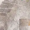 Novo Tecido de Cortina com Acabamento de Renda em Malha Branca Fundo para Fotografia de Casamento Toalha de Mesa Tecido para Vestido Roupas
