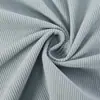 Fornecido Diretamente pelo Fabricante, Tecido de Veludo Cotelê Liso Tramado por Tricô de Urdiume, Contagem 11, Elástico, para Jaquetas, Camisas, Calças e Estofamento de Sofá