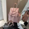 Mochila Coreana con Lazo para Mujer 2025 Nueva Tendencia Mochila Coreana Linda Bolso Bandolera Bolso de Hombro Bolso Escolar