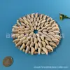 Fábrica de Conchas Marinas Naturales Venta al por Mayor Mantel Individual para Bebé Posavasos Posavasos de Concha Artesanías de Concha Hechas a Mano