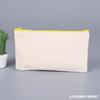 Bolsa de Lápis Criativa com Zíper Pintada Grande em Branco Versão Coreana para Estudantes Armazenamento de Grafite Publicitário Criativo Bolsa de Lápis de Lona Portátil