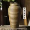 Vasos de Flores Cerâmicos Jingdezhen Vasos de Flores Grandes Queimados Simples Vasos de Argila Feitos à Mão para Suculentas Vasos de Flores Vintage Liquidação de Cerâmica Preço Especial