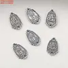 Plata de ley S925 calabaza hoja de loto pez pequeño amor pequeño colgante accesorios retro hacer viejo DIY material de cuentas hecho a mano
