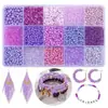 Venta Caliente Transfronteriza Cuentas de Arroz Cuentas Tubulares Paquete de Materiales Pulseras Collares de Abalorios Hechos a Mano DIY Accesorios de Joyería Cuentas Sueltas