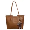 Bolso de Mano Estilo Coreano para Mujer Otoño 2026 Nuevo Simple Retro Bolso de Hombro Único Texturizado Bolso Tote para Clase y Viaje
