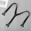 Tirantes para ropa de bebé de hombre y mujer tirantes en Y de tres clips elásticos tirantes para niños en stock al por mayor