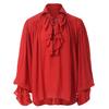 Destaque 2019wish Amazon explosões de comércio exterior Peng Peng camisa lisa retrô turn Leader casaco masculino C106