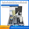 Acessórios para Carro, Restauração de Faróis Arranhados e Amarelados, Agente de Revestimento Cristalino, Fluido para Reparo de Faróis, Conjunto de Ferramentas de Reparo, Tinta para Carro