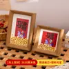 2026 Nuevo Marco de Fotos para Impulsar el Dinero con Lingotes de Oro para Riqueza y Buena Fortuna, Decoración de Regalo Adorno Venta al por Mayor