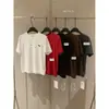 Camiseta de Manga Corta con Cuello Redondo, Estilo Coreano de Principios de Otoño para Mujer, Color Verde Limón, Bordado de Caballo Pequeño, Forro Polar Nublado, Corte Holgado Adelgazante