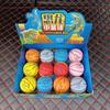 Mini Baloncesto de Goma 6cm Juguetes Hueco Sin Inflar Venta al por Mayor Equipo de Entrenamiento Pelota para Niños Soporte para Pelota Marco para Pelota Pelota Educativa