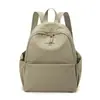 Mochila de Nylon Lavable Modelo Nuevo 2026 para Mujer, Ligera, Gran Capacidad, Mochila Casual de Viaje, Bolsa Escolar para Estudiantes, Diseño Simple