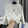 Moletom de fleece tie-dye lavado com gola redonda para outono e inverno para homens, com design de ombro em patchwork, corte solto, fleece de raposa prateada de peso pesado, blusa de puxar quente