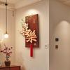 Nuevo Cuadro Decorativo de Pared de Fondo para TV de Sala de Estar Estilo Chino, Cuadro Colgante Cálido para Comedor de Hogar, Mural de Pasillo de Corredor de Alta Gama y Significativo