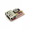 Módulo reductor de CC a CC con eficiencia del 97,5 % (6-24 V, 12 V, 24 V a 5 V, 3 A) Cargador de teléfono móvil USB para coche