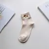 Calcetines de Media Pantorrilla Bordados de Dibujos Animados, Calcetines Deportivos de Verano Finos Absorbentes de Sudor y Resistentes al Olor, Calcetines Cortos Lindos de Dachshund Dopamina Japoneses