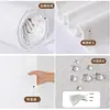 Venta Directa de Fábrica de Nuevas Cortinas de Puerta Estilo Chino, Cortinas Divisorias de Forma Irregular, Cortinas Divisorias de Dormitorio, Cortinas Colgantes para Protección de Privacidad, Envío Directo de Una Pieza
