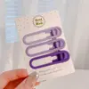 Presilhas de Cabelo de Alta Qualidade Sem Costura para Meninas, Presilhas Bico de Pato para Franja Lateral, Presilhas para Testa para Maquiagem e Lavagem Facial, Grampos de Cabelo Retos, Acessórios de Cabelo