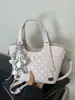 Bolsa Transversal 2026 Nova de Bolinhas para Mulheres, Versão Coreana Estilo Fresco Versátil Bolsa de Ombro, Bolsa Saco Moda Estudante