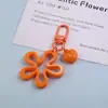 Estilo Pastoral Flor da Onda Grande Chaveiro DIY Artesanal Concha de Fone de Ouvido Bolsa Pingente Material de Joia Acessórios