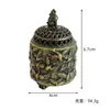 Quemador de incienso de calabaza de fluo Quemador de incienso Dragón y Fénix Xiangxiang Quemador de aromaterapia Xiangyun Adornos para ceremonia del té Quemador de incienso de línea de sándalo de lavabo Soporte para incienso