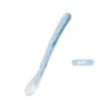 Cuchara Suave de Silicona para Bebé Nuevo Alimentación de Recién Nacidos Cuchara de Cabeza Suave para Agua Alimentación Complementaria Vajilla Infantil