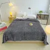 Manta personalizada para Amazon transfronteiriça, manta grossa de pelo sintético de coelho, manta de outono e inverno, manta de sofá, colcha de cochilo, lençol, manta de fleece