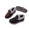 Zapatos de Algodón Cálidos Engrosados con Terciopelo de Invierno para Madres Antideslizantes Cómodos Zapatos de Algodón para Mujeres del Viejo Beijing Zapatos para Personas Mayores En Stock