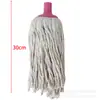 Fornecimento de Mop de Cabeça Redonda para Casa Mop de Algodão Múltiplas Especificações Departamento de Limpeza Loja de Departamentos Mop de Algodão Absorvente de Cabeça Redonda Mop Mop