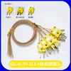 Conector de termopar tipo K SMPW TT-K-30/36-SLE fio de medição de temperatura para soldagem por refluxo GG-K fio de teste de temperatura de forno
