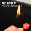 Tela de teflón de alta temperatura negra al por mayor, resistente a altas temperaturas, aislante térmico, resistente a los rayos UV, antiestática, tela opaca para lámparas UV