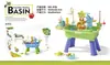 Modelo Nuevo Transfronterizo en Stock Fregadero Eléctrico Simulado para Lavar Platos Infantil con Agua Circulante Fregadero de Cocina Juguete Educativo
