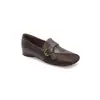 Otoño 2026 Nueva Moda Zapatos Casuales de Punta Cuadrada Versátiles Ligeros Piel Suave Zapatos para Mujer Transfronterizos