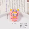 Novo Labubu Desenho Animado DIY Acessórios Cola Creme Grampo de Cabelo Capinha de Celular Chaveiro Pingente Furo Material Fivela de Sapato