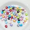 Aleación Gelatina Dos Tonos Corazón Cuentas Dulce Cuadrado Cuentas Sueltas Hecho a Mano DIY Cadena de Teléfono Móvil Material Accesorios Mayoreo