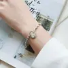 Pulseira de Prata S925 Dongdaemun Coreana Feminina Retrô Desgastada Assimétrica com Contas Redondas e Pingente de Rosto Sorridente Pulseira de Estudante
