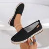 Verão 2026 Novo Comércio Exterior Tamanho Grande Feminino Casual Confortável Moda Slip-On Calçados de Moda para Exterior Tamanho Único