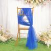 Nuevo fondo de boda, respaldo de silla de hilo suizo, silla de boda decorativa de hilo blanco, silla de bambú, fondo decorativo