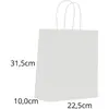 Embalagem de presente (suave) Branco M 22.5X31.5X10Cm