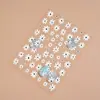 Redanco Nuevo Avión 3D Ins Popular Calcomanía para Uñas Arte de Uñas Hada Flor Blanca de Margarita Calcomanía para Uñas Dh-974