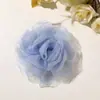 Elegante Coreano, Suave e Super Fada Gaze Rosa Trabalho DIY Roupa Simples Clipe Corda de Cabelo Adorno de Cabeça Corsage Acessórios de Roupa