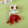 Boneco Vodu de Halloween Fio de Algodão Tricô Decoração de Atmosfera Presente Fio Boneco Múmia Vodu Estilo Americano