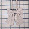 Song Xiaoxia Spot JK Tie - Conjunto de pajarita con cuello floral para mujer, uniforme DK para niñas y hombres, accesorios a cuadros a rayas para estudiantes